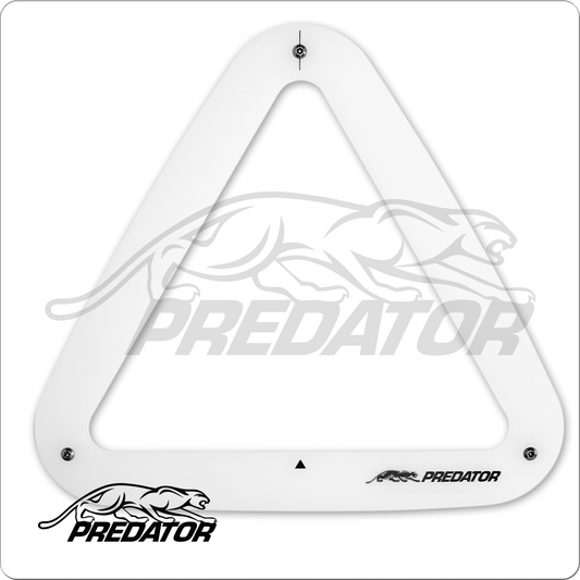 Predator Aerorack RKPRE Triangle Rack - White - Pool Shark Supply