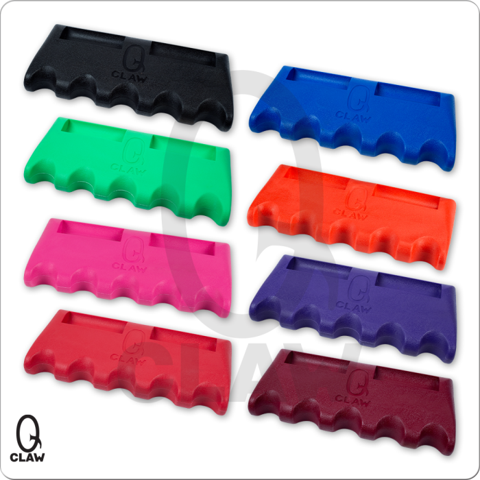 Q Claw QHQC5 Pool Cue Holder (Various color options) - Pool Shark Supply
