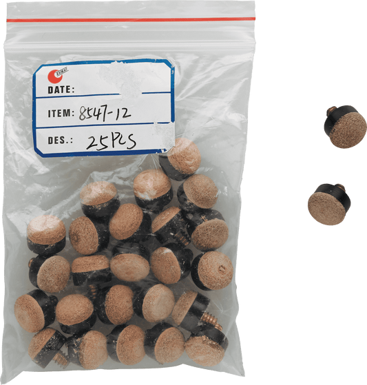 QTSCOT Screw-On Tips - Pack of 25 - Pool Shark Supply