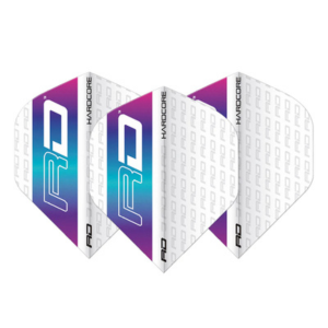 RD Logo Rainbow Hardcore XT Standard Dart Flights - Pool Shark Supply