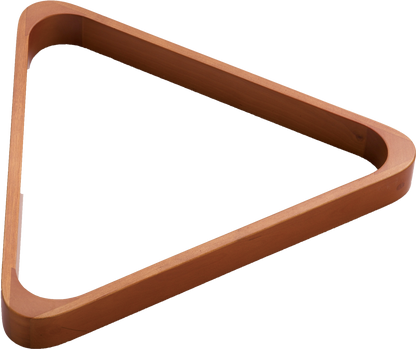 RK8T 8-ball Wood Triangle Rack (Various finishes available) - Pool Shark Supply
