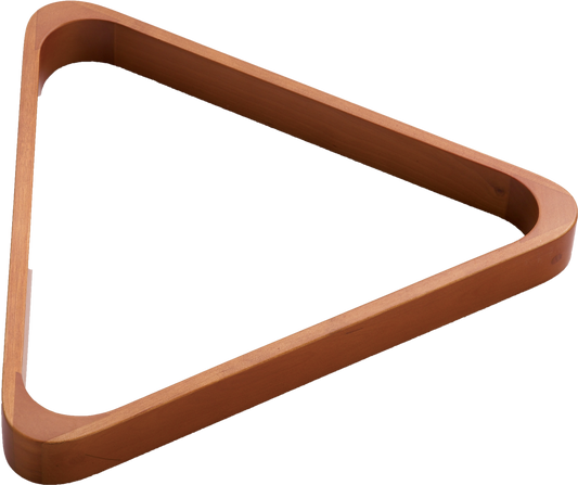 RK8T 8-ball Wood Triangle Rack (Various finishes available) - Pool Shark Supply
