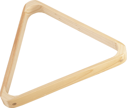 RK8W 8-ball Wood Triangle Rack - Pool Shark Supply Pool Shark Supply