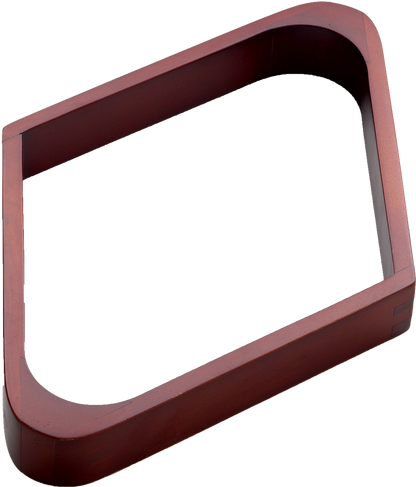RK9D 9-ball Wood Diamond Rack (Various finishes available) - Pool Shark Supply