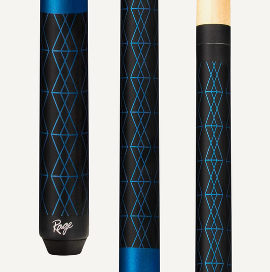 Rage Pattern Print Matte Wrapless Cue - Pool Shark Supply