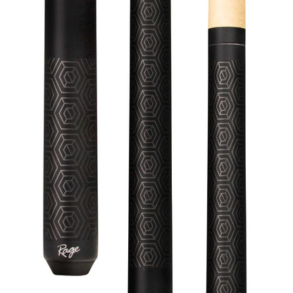 Rage Pattern Print Matte Wrapless Cue - Pool Shark Supply