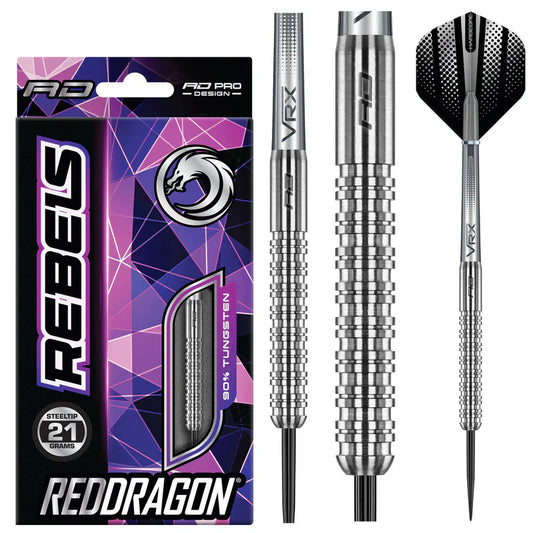 Rebel Steel Tip Darts - Pool Shark Supply