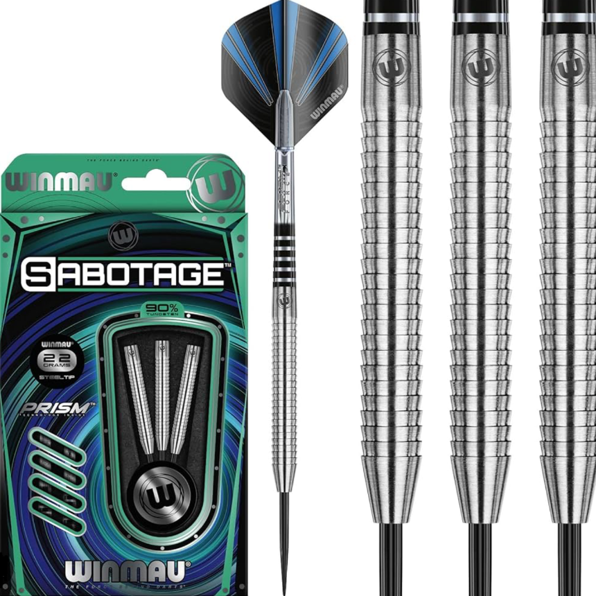 Sabotage Steel Tip Darts - Pool Shark Supply Pool Shark Supply