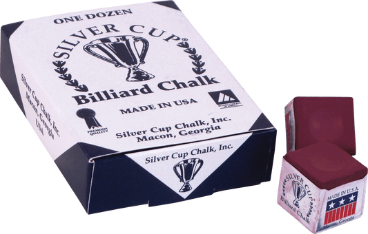 Silver Cup CHS12 Chalk - 12pc - Pool Shark Supply