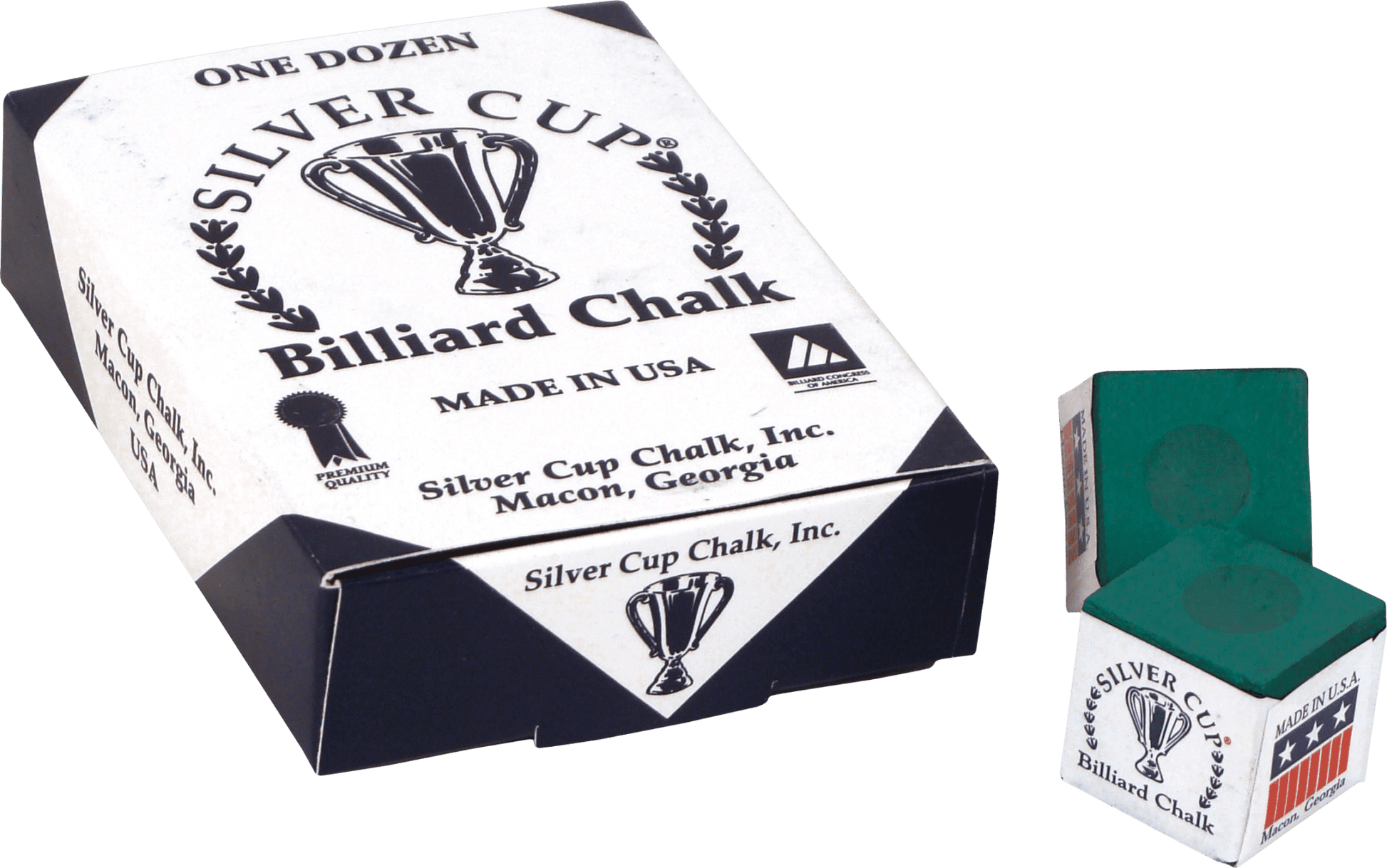 Silver Cup CHS12 Chalk - 12pc - Pool Shark Supply