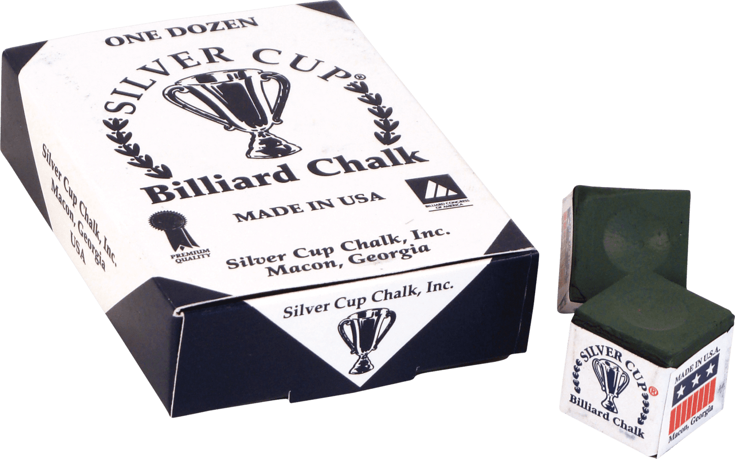 Silver Cup CHS12 Chalk - 12pc - Pool Shark Supply Pool Shark Supply