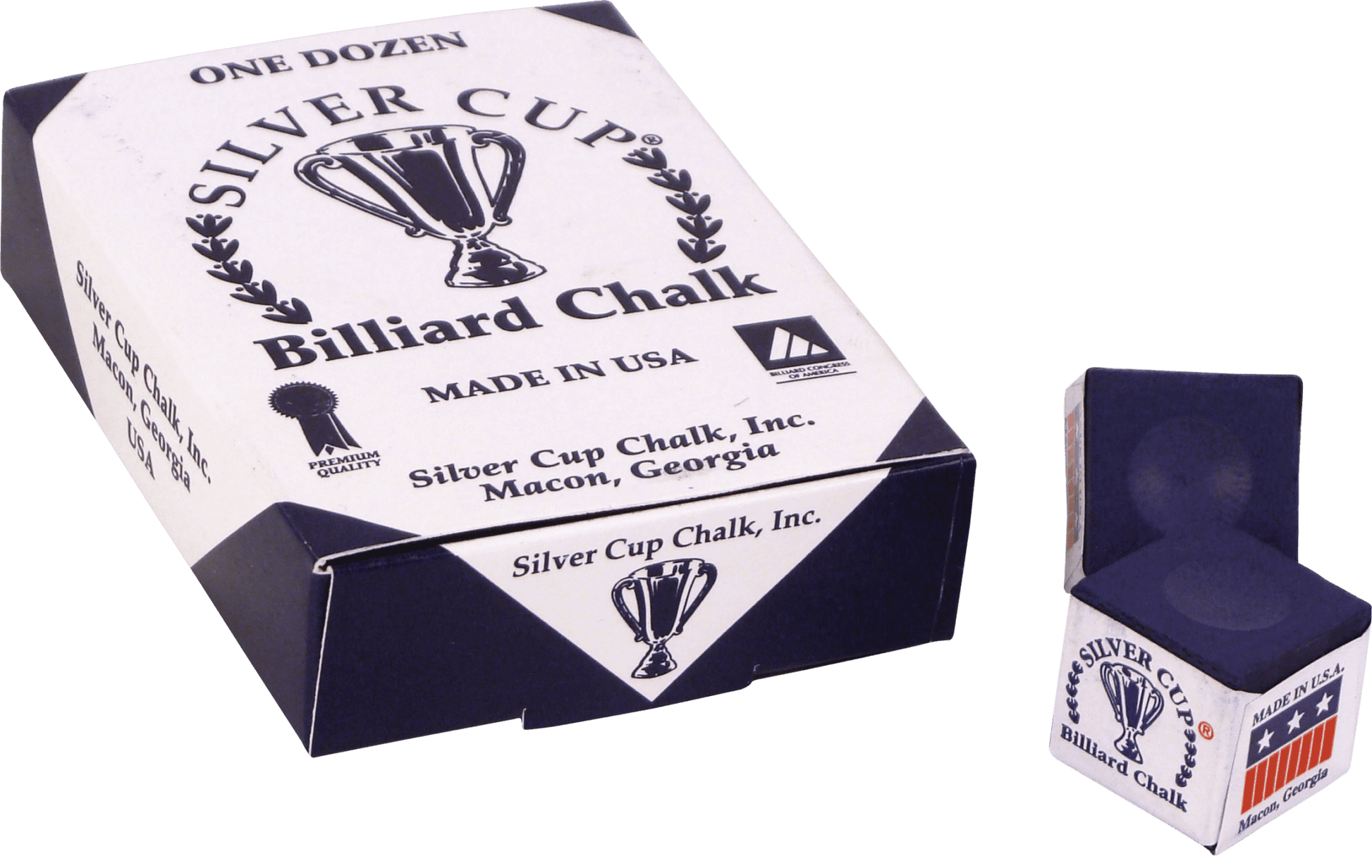 Silver Cup CHS12 Chalk - 12pc - Pool Shark Supply