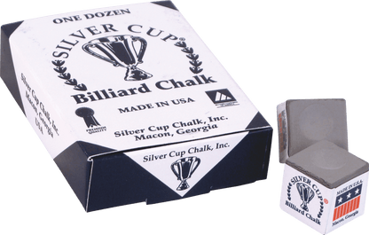 Silver Cup CHS12 Chalk - 12pc - Pool Shark Supply