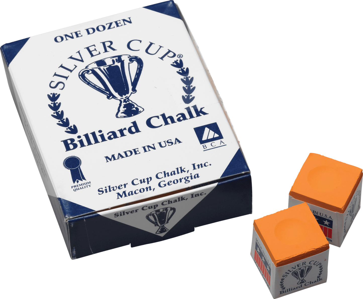 Silver Cup CHS12 Chalk - 12pc - Pool Shark Supply Pool Shark Supply