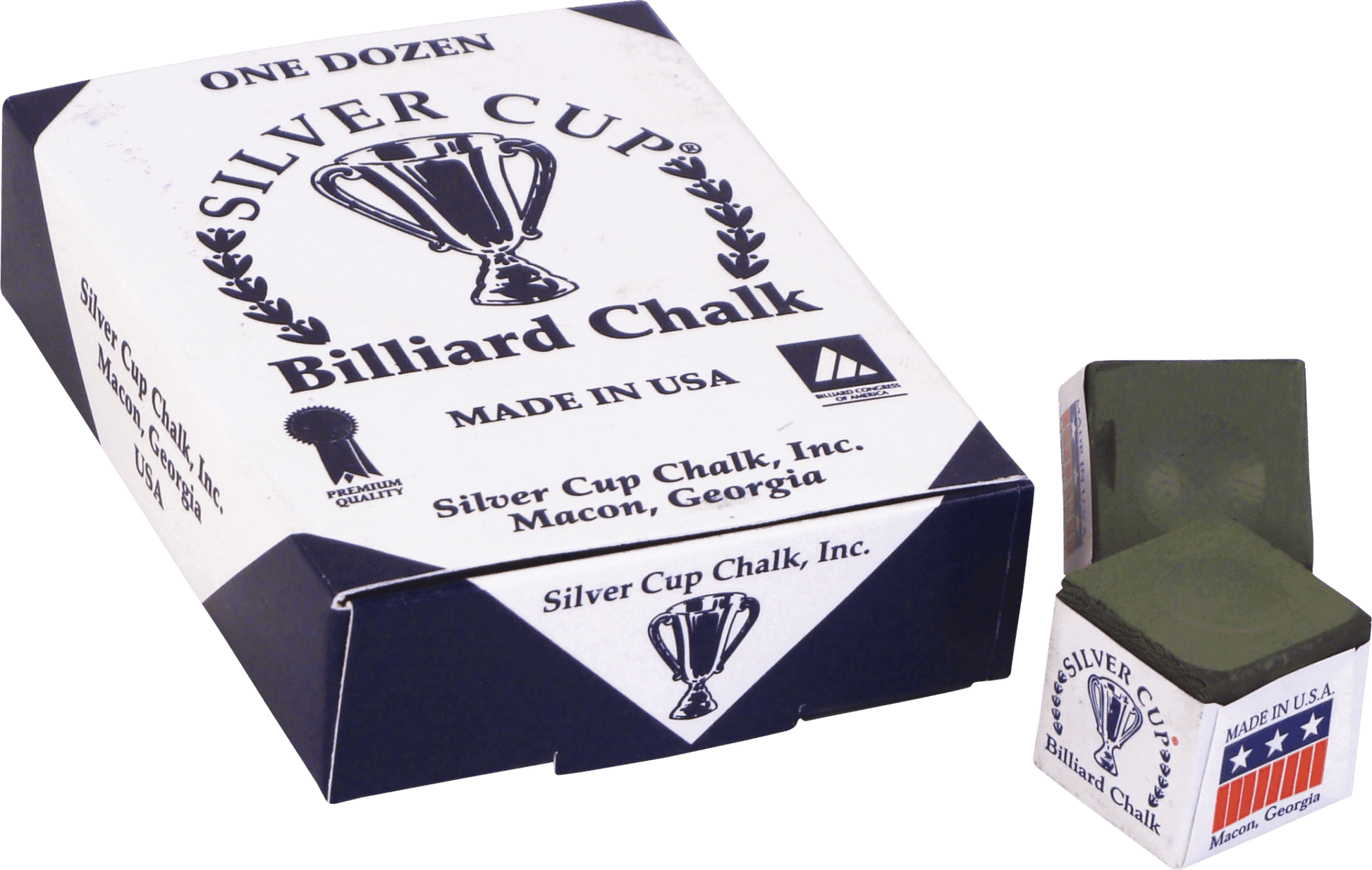 Silver Cup CHS12 Chalk - 12pc - Pool Shark Supply