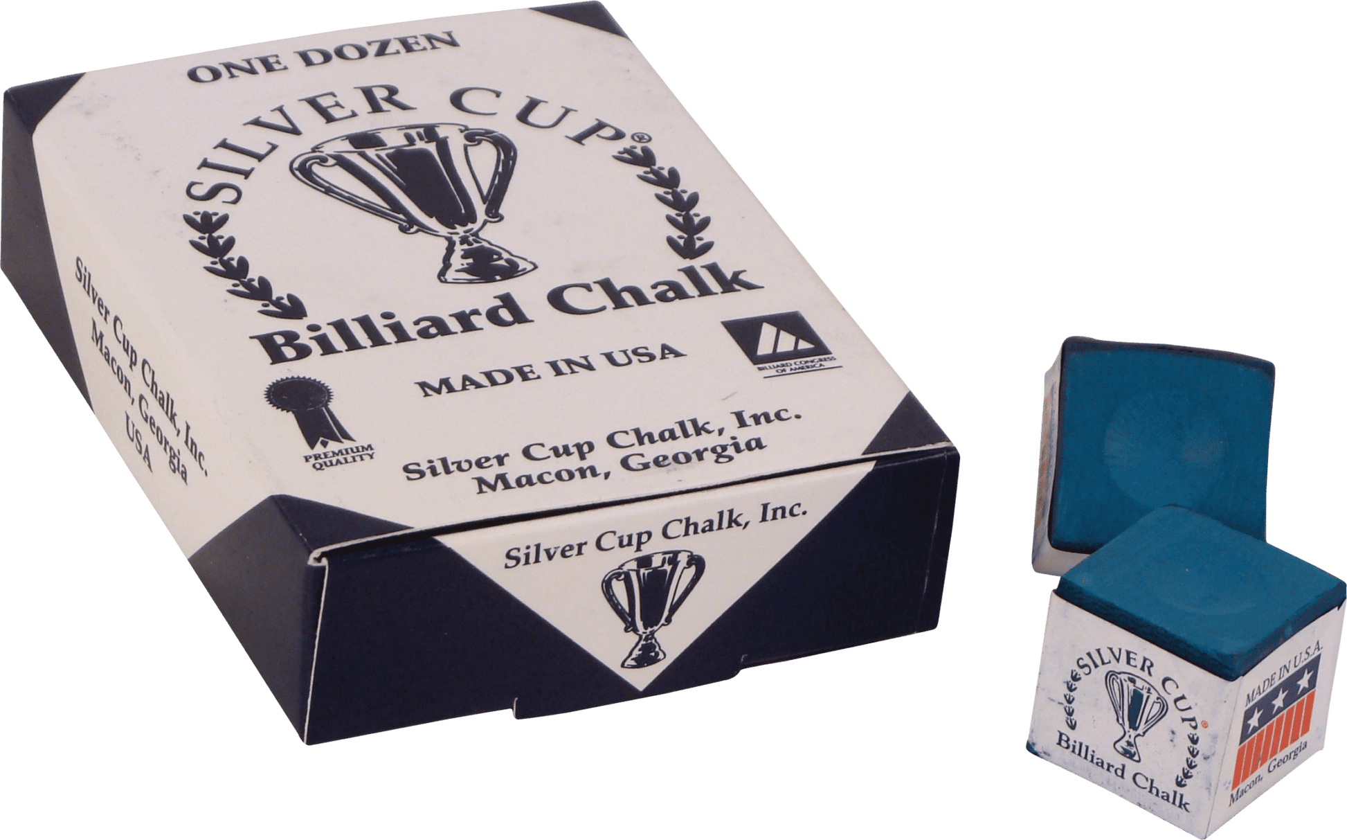 Silver Cup CHS12 Chalk - 12pc - Pool Shark Supply