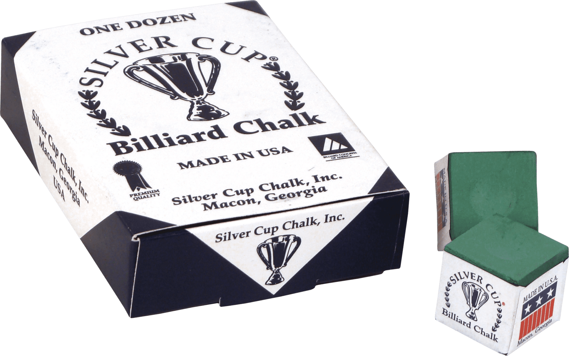 Silver Cup CHS12 Chalk - 12pc - Pool Shark Supply