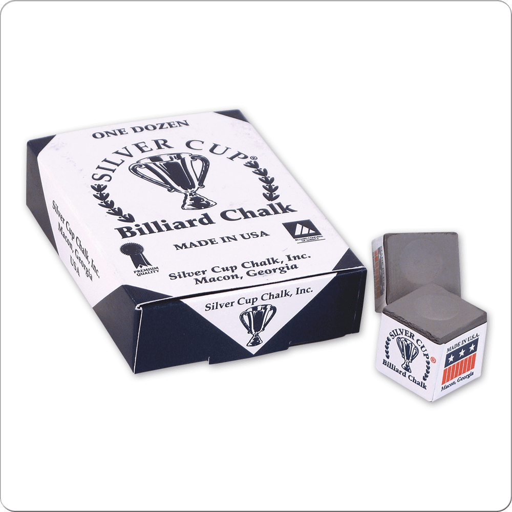 Silver Cup CHS12 Chalk - 12pc - Pool Shark Supply