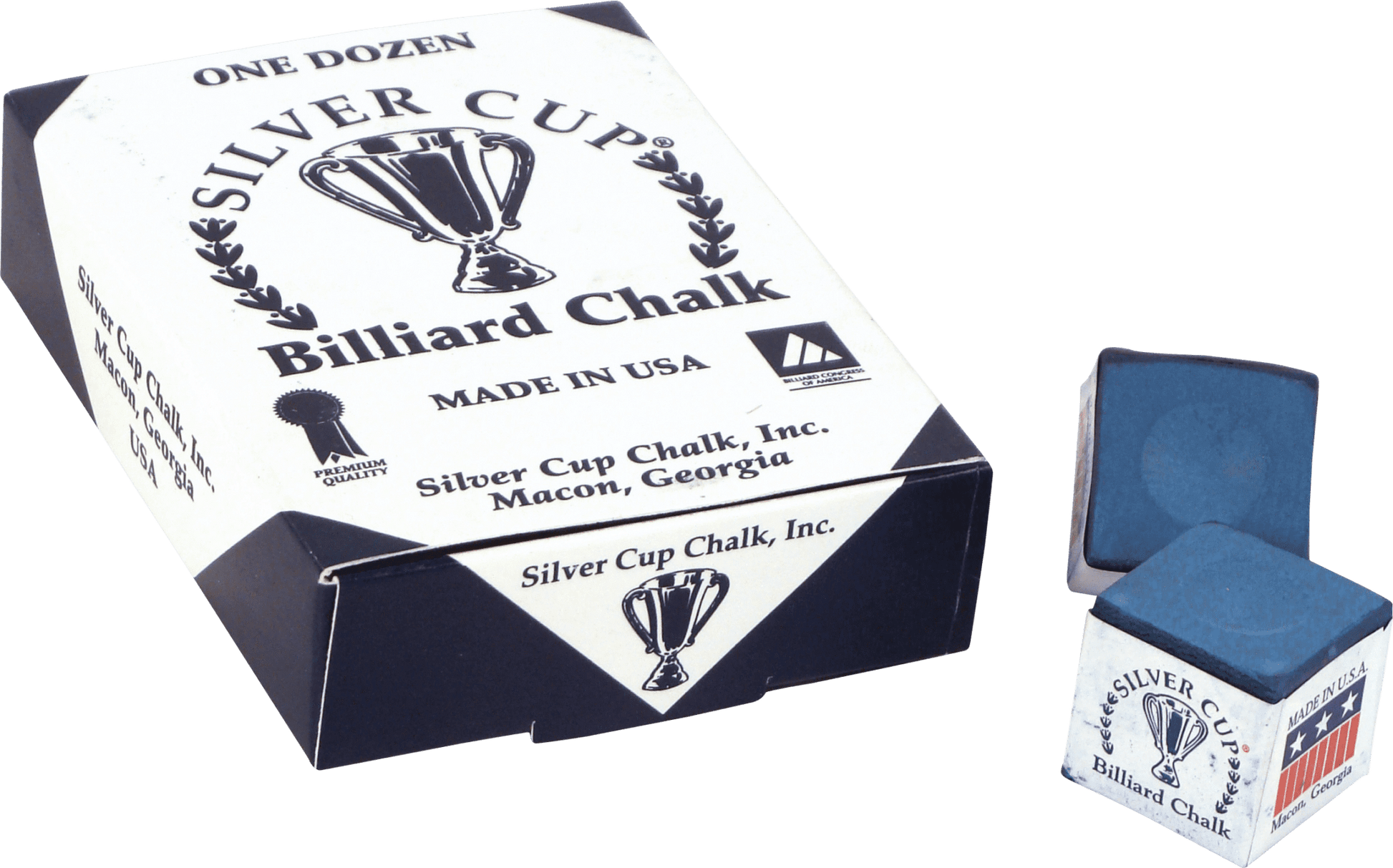 Silver Cup CHS12 Chalk - 12pc - Pool Shark Supply
