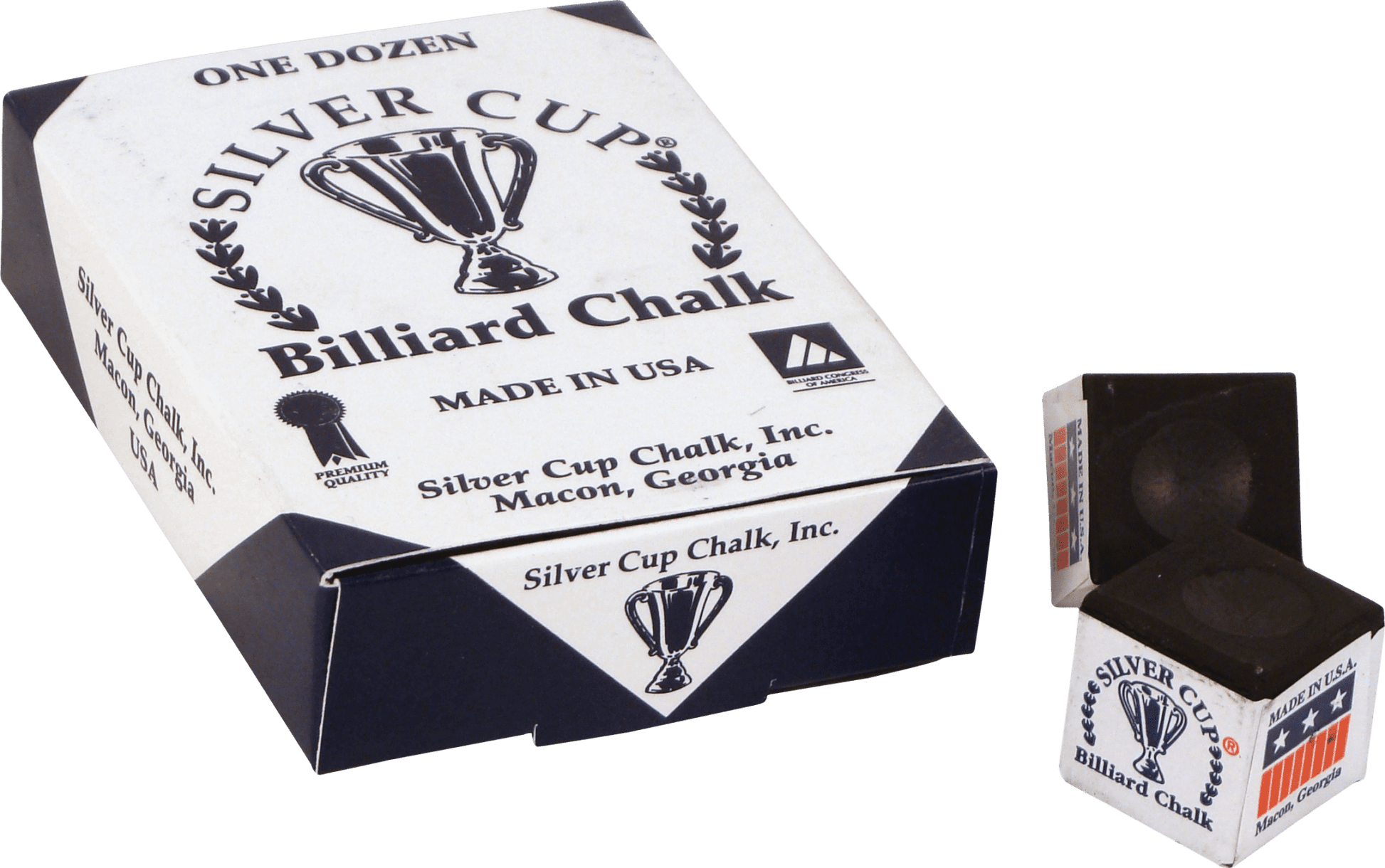 Silver Cup CHS12 Chalk - 12pc - Pool Shark Supply