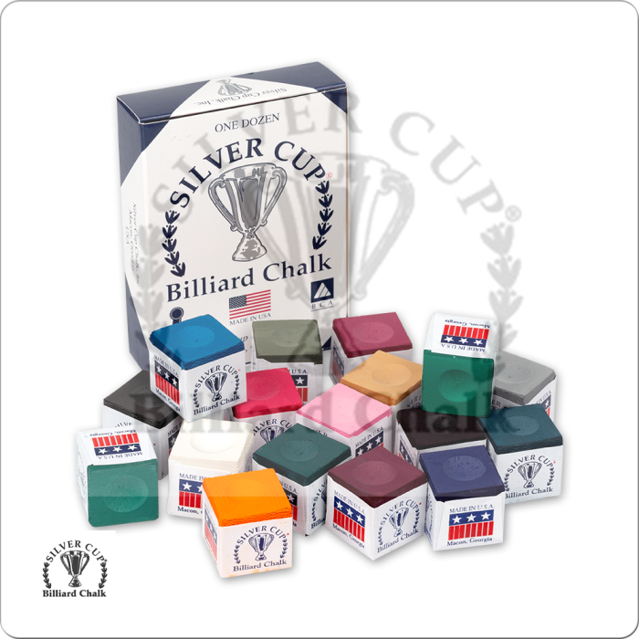 Silver Cup CHS12 Chalk - 12pc (Various Colors Available) - Pool Shark Supply Pool Shark Supply