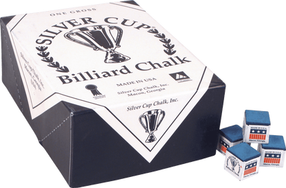 Silver Cup CHS144 Chalk - 144pc - Pool Shark Supply
