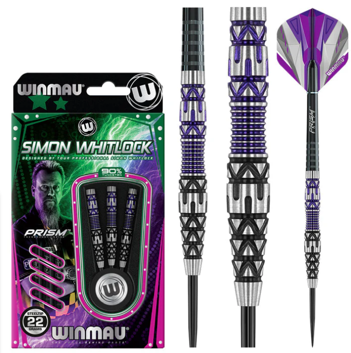Simon Whitlock Special Edition Steel Tip Darts - Pool Shark Supply