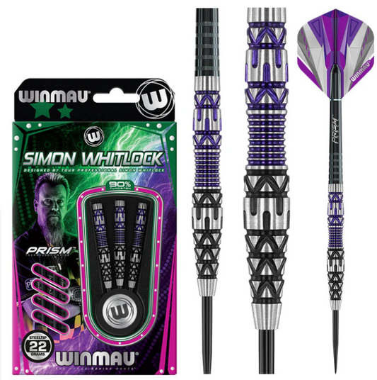 Simon Whitlock Special Edition Steel Tip Darts - Pool Shark Supply