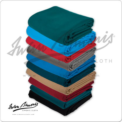 Simonis 860 CLS8609 Pool Table Cloth - 9ft (Various colors available) - Pool Shark Supply