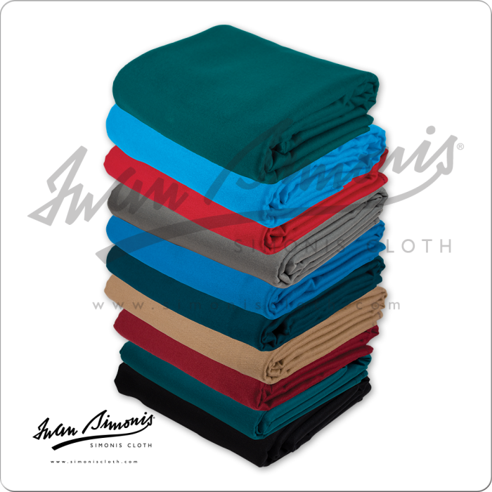 Simonis 860 CLS8608 Pool Table Cloth - 8ft (Various colors available) - Pool Shark Supply