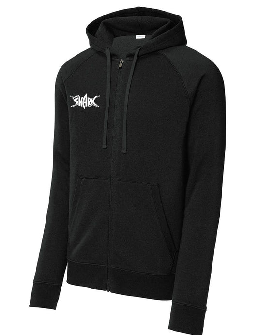 Sport-Tek Drive Fleece Hooded Full-Zip Black - w/ - Single - Pool Shark Supply