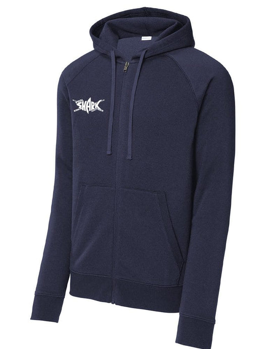 Sport-Tek Drive Fleece Hooded Full-Zip Navy - w/ - Single - Pool Shark Supply