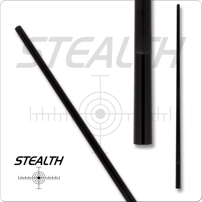 Stealth STHBK01 Black Bomber Series Break Cue - Pool Shark Supply Pool Shark Supply