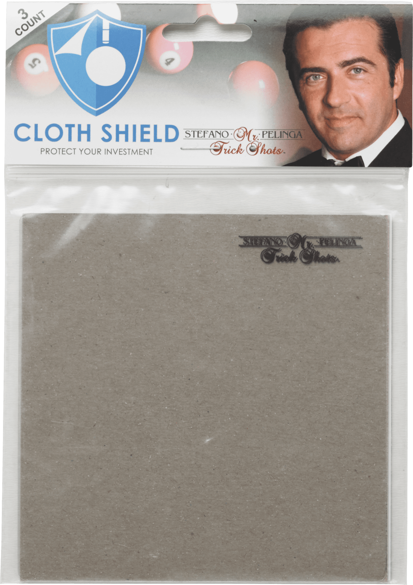 Stefano Pelinga TPCS Cloth Shield - Pack of 3 - Pool Shark Supply