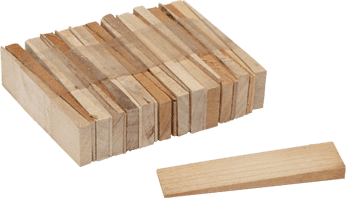 TPWS25 Hardwood Table Shims - Set of 25 - Pool Shark Supply