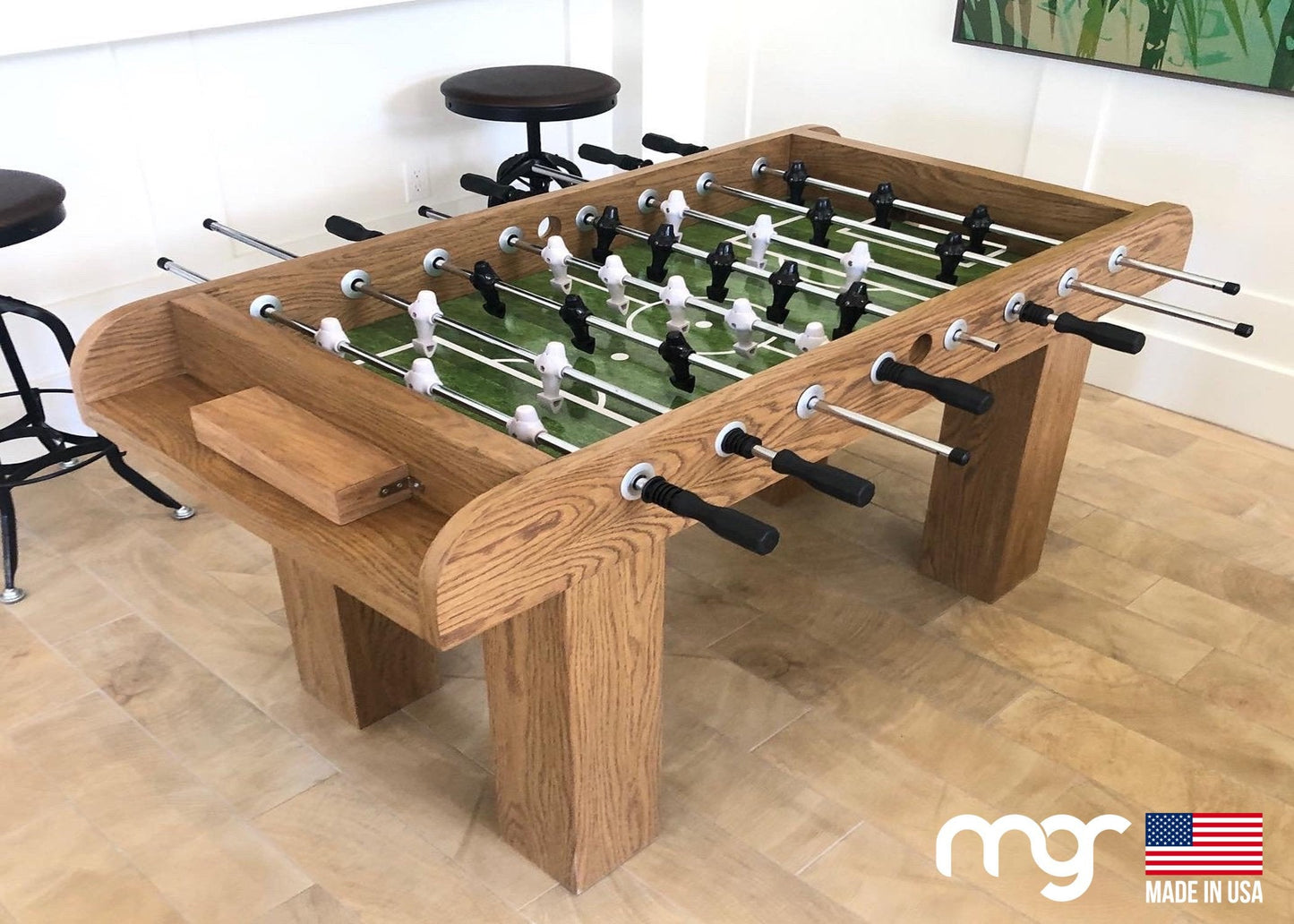 The Modern X333 Foosball Table - Pool Shark Supply Pool Shark Supply
