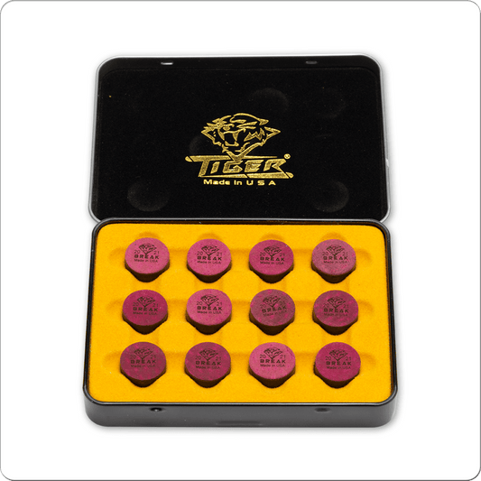 Tiger QTTBK12 Break Tip - Box of 12 - Pool Shark Supply