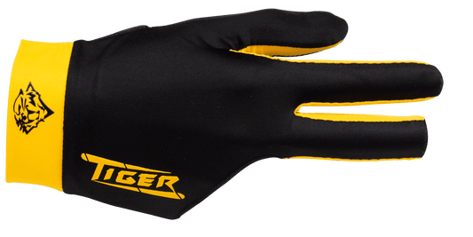 Tiger X Yellow BGLTGY Glove - Bridge Hand Left - Pool Shark Supply