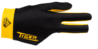 Tiger X Yellow BGRTGY Glove - Bridge Hand Right - Pool Shark Supply