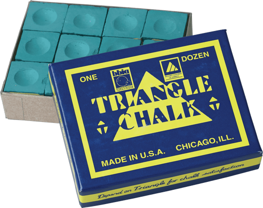 Triangle CHT12 Chalk - 12pc - Pool Shark Supply