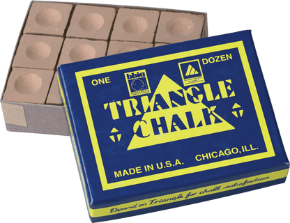 Triangle CHT12 Chalk - 12pc - Pool Shark Supply