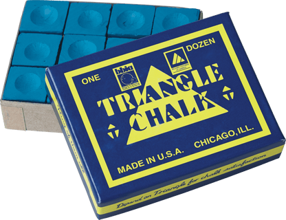 Triangle CHT12 Chalk - 12pc - Pool Shark Supply