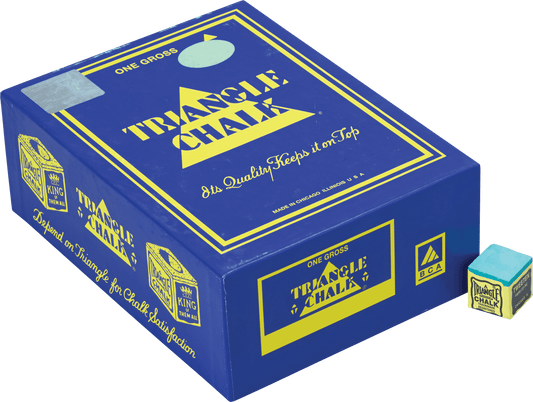Triangle CHT144 Chalk - 144pc - Pool Shark Supply