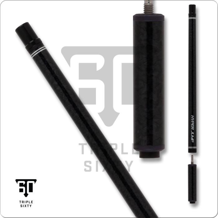 Triple 60 VIKHJ Hyper Jump Carbon Cue - Pool Shark Supply Pool Shark Supply