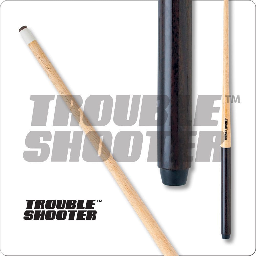Trouble Shooter TROB42 One Piece Pool Cue - 42in - Pool Shark Supply
