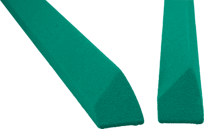Valley Rails for Coin-Op Tables - TPVRAILC - Covered Rails (NEW Style Center hole at 28 7/8") - Pool Shark Supply