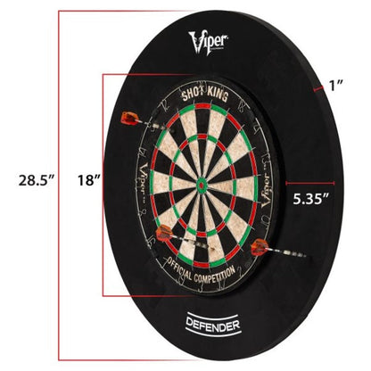 Viper Wall Defender 1 Dartboard Surround - Pool Shark Supply