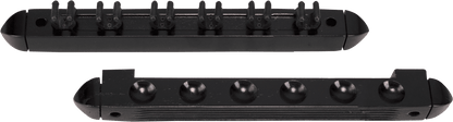 WR6S 6 Pool Cue Wall Rack w/ Clips - Pool Shark Supply