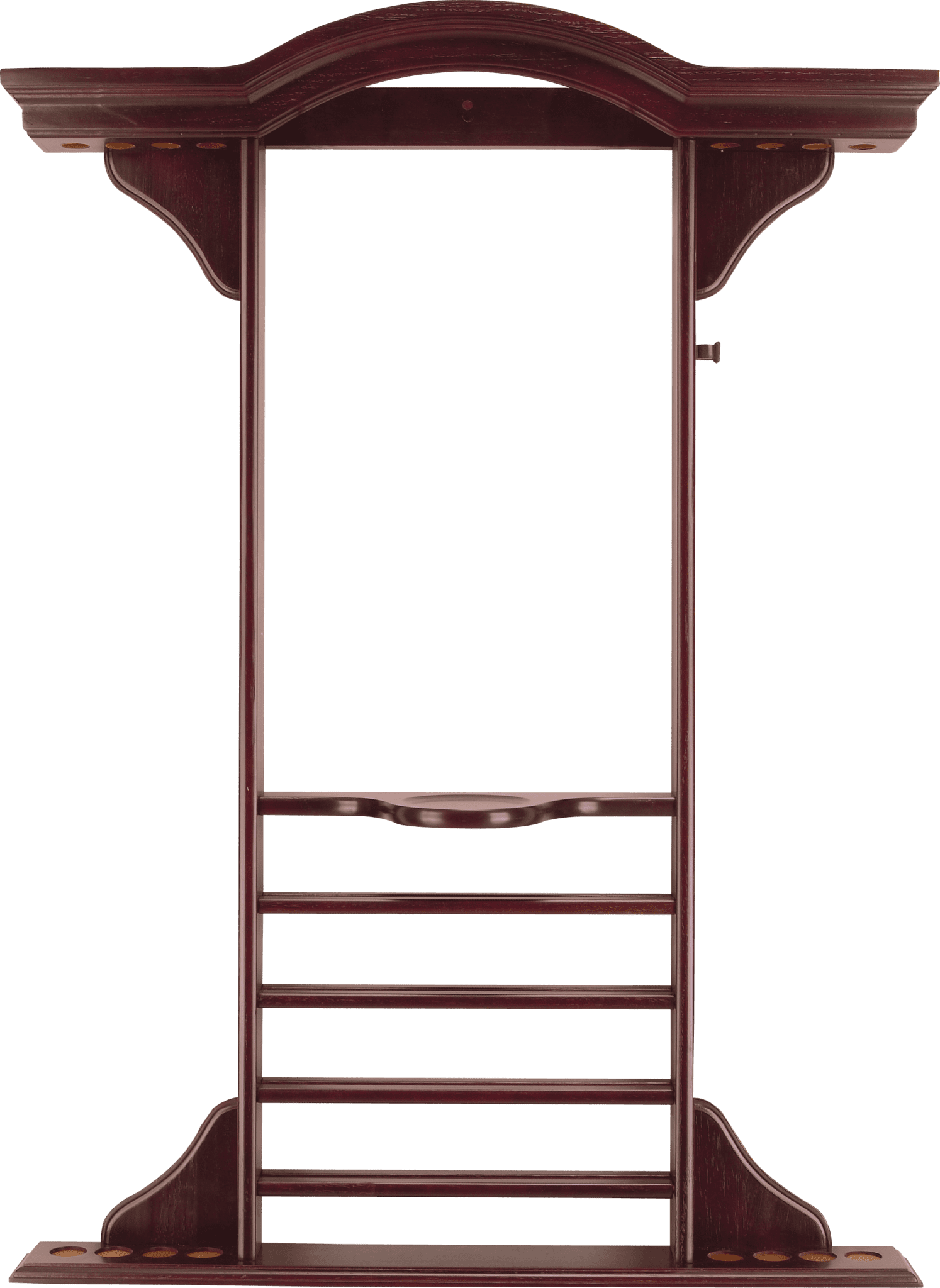 WR8 8 Pool Cue Wall Rack - Pool Shark Supply