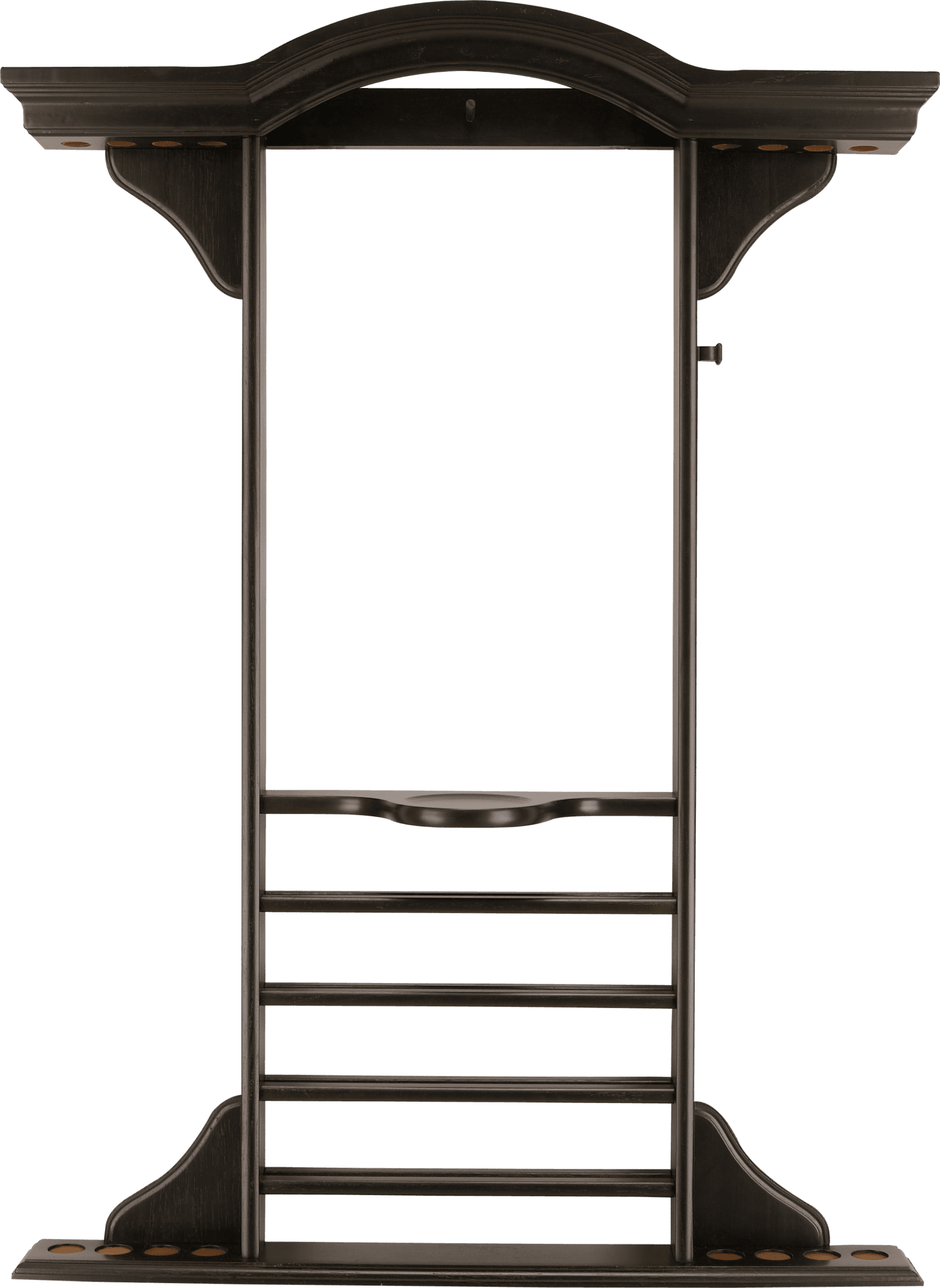WR8 8 Pool Cue Wall Rack - Pool Shark Supply